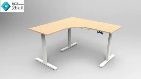 стол офиса углового размера 1800мм электрический регулируемый по высоте постоянный/стол генерального директора